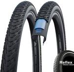 Schwalbe Marathon E-Plus Fahrradreifen 28 Zoll (55-622) - E-Bike Reifen bis 50 km/h