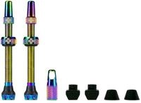 Muc-Off Tubeless Valve Kit V2 60 mm Iridescent - Leichte 7075 Aluminium