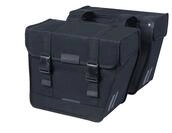 Basil Doppeltasche Kavan Eco Classic schwarz 37x32x18 cm 46l
