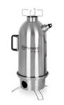 Petromax Feuerkanne Edelstahl 1,5 l Autarker Outdoor-Wasserkocher mit Doppelwand,
