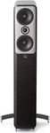 Q Acoustics Concept 50 Stereo Standlautsprecher Paar Schwarz Hochglanz