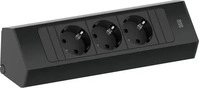 Bachmann E3ZGV, Bachmann Casia 2 Eckstromeinheit 3x 230V Schwarz (Europ&auml;ische