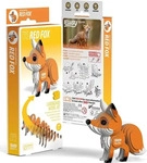 Carletto 650072, Carletto EUGY - 3D Bastelset Fuchs