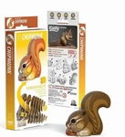 Carletto 650041, Carletto EUGY - 3D Bastelset Eichh&ouml;rnchen