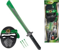 SIMBA TOYS 108042238, SIMBA TOYS Next Ninja Schwert und Maske, gr&uuml;n
