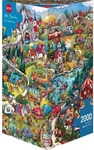 Heye Puzzle 29930, Heye Puzzle Go Camping! Puzzle 2000 Teile