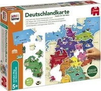 Jumbo Spiele 19927, Jumbo Spiele Ich lerne Deutschlandkarte