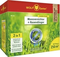 WOLF-Garten 3841030, WOLF-Garten 2-in-1 Moosvernichter + Rasend&uuml;nger SW 250