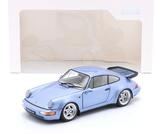 Porsche 911 (964) Turbo Baujahr 1990 horizontblau metallic 1:18 Solido