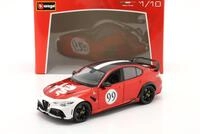 Alfa Romeo Giulia GTAm #99 Baujahr 2020 alfa rot / wei&szlig; 1:18 Bburago 79658