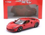 Ferrari 296 GTB Hybrid 830PS V6 Baujahr 2021 rot 1:18 Bburago