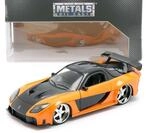 Hans Mazda RX-7 Fast & Furious Tokyo Drift (2006) orange / schwarz 1:24 Jada Toys