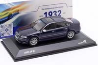 Audi S8 (D3) Baujahr 2010 dunkelblau 1:43 Solido