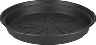 Elho 6990624143300, elho green basics Untersetzer "lebhaft schwarz" - 41 cm