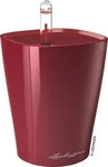 Lechuza 14960, Lechuza Tischgef&auml;&szlig; MINI DELTINI Premium - Scarlet Rot hochglanz