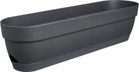 elho 3741707042500, elho Vibia campana Balkonkasten Anthrazit 70 cm - Kunststoff