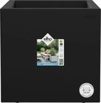 elho 1624839043300, elho Vivo Pflanzgef&auml;&szlig; next quadrat Living Schwarz 40 cm -