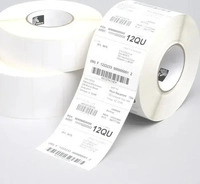 Zebra 880026-038, Zebra Etiketten 102 mm x 38 mm (Thermotransfer Unbeschichtetes
