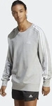 adidas - Essentials French Terry 3-Streifen Sweatshirt Herren medium grey heather
