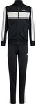 adidas - Seasonal Essentials Tiberio 3-Streifen Tricot Trainingsanzug Kinder black