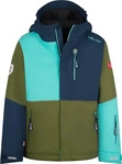 Trollkids - Hallingdal Schneejacke Kinder pine green gr&uuml;n/blau