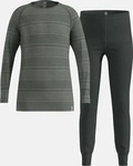 Odlo - Active Warm Baselayer Set Kinder urban chic gr&uuml;n