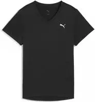 Puma - Essential V-Neck T-Shirt Damen sandstone 249173_1292