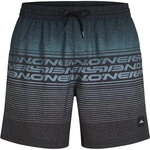 O'Neill - Logo Stripe 16' Badeshorts Herren black out heritage o'neill stripe