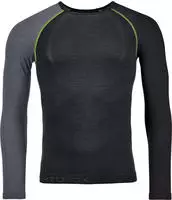 ORTOVOX - 120 Comp Light Long Sleeve Unterhemd Herren black raven 176040_1292