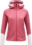 Peak Performance - Rider Essentials Midlayer Zip Hood Fleecejacke Damen rosa-pink