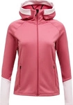 Peak Performance - Rider Essentials Midlayer Zip Hood Fleecejacke Damen rosa-pink