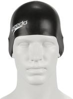 Speedo - Plain Moulded Silicone Junior Badekappe Kinder schwarz 158668_412