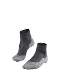 Falke - TK5 Short Wandersocken Herren asphalt melange grau