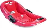 KHW - Snow Flipper Deluxe Schlitten pink rot