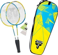 Talbot Torro - Badminton Set 2 Attacker Junior gr&uuml;n blau blau/gr&uuml;n