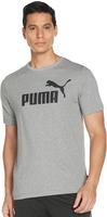 Puma - Essentials Logo T-Shirt Herren medium grey heather 219411_1268