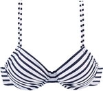 Lascana - B&uuml;gel-Top Damen white navy stripes 249846_1617