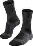 Falke - TK1 Cool Wandersocken Herren asphalt melange grau