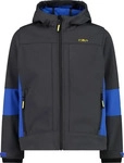 CMP - Fix Hood Softshelljacke Kinder anthrazit grau