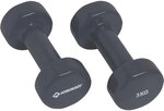 Schildkr&ouml;t Fitness - Vinyl-Hanteln 3kg 2er grau 211306_412