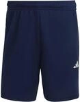 Adidas Train Essentials Piqu&eacute; 3-Streifen Trainingsshorts Herren Shorts, blau