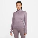 Nike Swift Element UV Protection 1/4-Zip Damen Sweatshirt, lila 196608680956