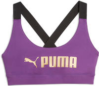 Puma Mid Impact Fit Bra Damen Top, lila 4099683990025