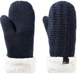 Jack Wolfskin Highloft Knit Mitten Damen F&auml;ustlinge, blau 4064993862119