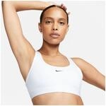 Nike Swoosh Light Support Non-Padded Damen Bustier, wei&szlig;, Gr. XS 0196608848127