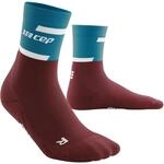 Cep The Run Mid-Cut Damen Socken, t&uuml;rkis 4066052169931