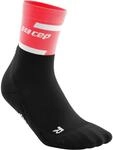 Cep The Run Mid-Cut Damen Socken, pink 4066052169870