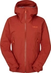 Rab QWG93_TRD, Rab Firewall Light Damen Regenmantel, rot female