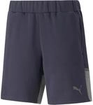 Puma teamCUP Casuals Herren Shorts, blau 4065453033049