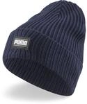 Puma Ribbed Classic Cuff Beanie Hut, blau 4065449748827